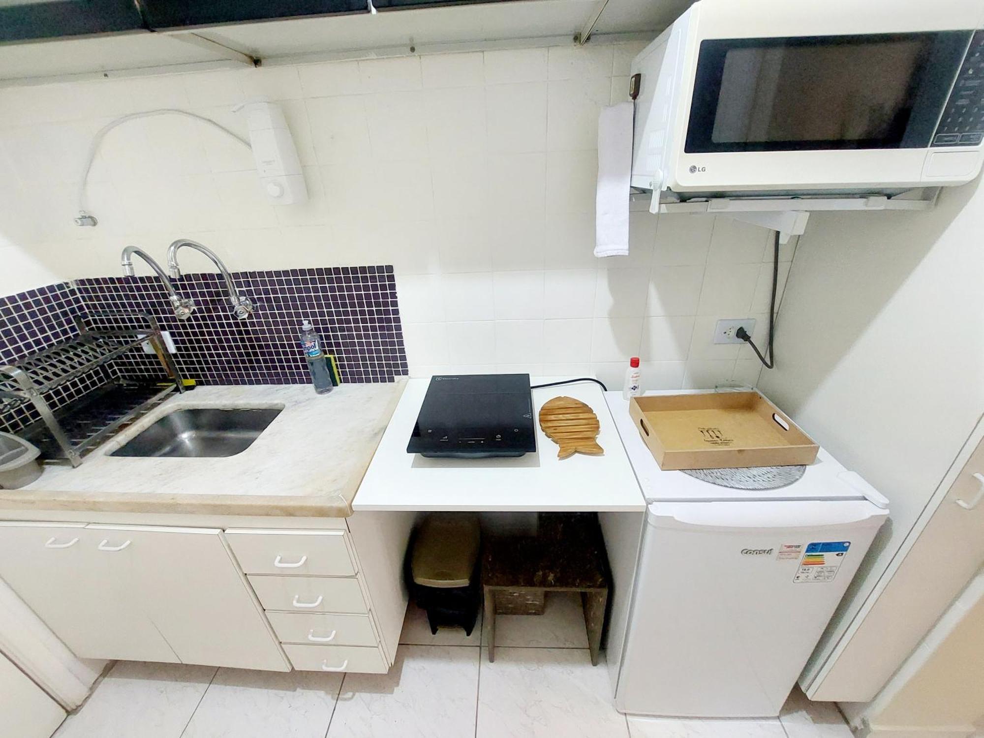 44 Simples Funcional Av Paulista X Metro Brigadeiro Promatre Wifi 300 Apartamento São Paulo